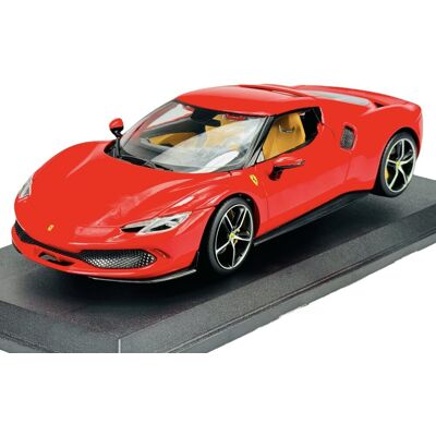 Bburago Ferrari 296 Gtb Czerwony 1:18 16018 Bburago Ferrari 296 Gtb Czerwony 1:18 16018