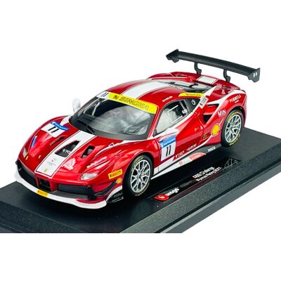 BBURAGO FERRARI 488 CHALLENGE 1:24 DO SKŁADANIA 26582 BBURAGO FERRARI 488 CHALLENGE 1:24 DO SKŁADANIA 26582