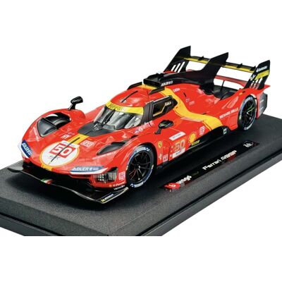 BBURAGO FERRARI 499P #50 24h LE MANS 2023 CZERWONY 1:18 16301 BBURAGO FERRARI 499P #50 24h LE MANS 2023 CZERWONY 1:18 16301
