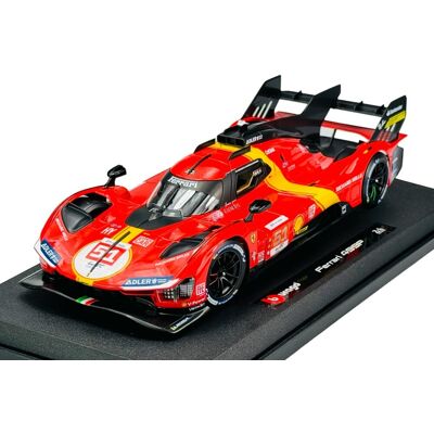 BBURAGO FERRARI 499P #51 24h LE MANS 2023 CZERWONY 1:18 16301 BBURAGO FERRARI 499P #51 24h LE MANS 2023 CZERWONY 1:18 16301