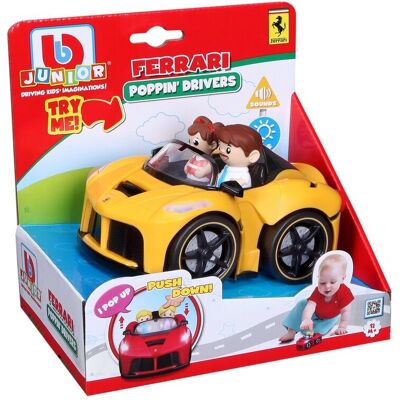 Bburago, Ferrari, 81006 FERRARI APERTA Z FIGURKAMI ŻÓŁTY Bburago, Ferrari, 81006 FERRARI APERTA Z FIGURKAMI ŻÓŁTY
