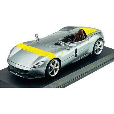 BBURAGO FERRARI MONZA SP1 SREBRNY 1:18 16013 NOWY METALOWY MODEL BBURAGO FERRARI MONZA SP1 SREBRNY 1:18 16013 NOWY METALOWY MODEL