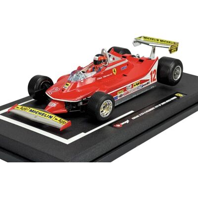 BBURAGO FERRARI RACING 1979 FERRARI 312T4.G G.VILLENEUVE GP SOUTH AFRICA 1:18 16814 NOWY MODEL METALOWY BBURAGO FERRARI RACING 1979 FERRARI 312T4.G G.VILLENEUVE GP SOUTH AFRICA 1:18 16814 NOWY MODEL METALOWY