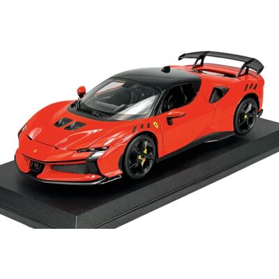 BBURAGO FERRARI SF90 XX STRADALE CZERWONY 1:18 16020 NOWY METALOWY MODEL BBURAGO FERRARI SF90 XX STRADALE CZERWONY 1:18 16020 NOWY METALOWY MODEL