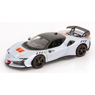 Bburago Ferrari Sf90Xx Stradale 2024 White Met 1:18 16020W Bburago Ferrari Sf90Xx Stradale 2024 White Met 1:18 16020W