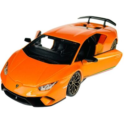 BBURAGO LAMBORGHINI HURACAN PERFORMANTE POMARAŃCZOWY 1:24 NOWY METALOWY BBURAGO LAMBORGHINI HURACAN PERFORMANTE POMARAŃCZOWY 1:24 NOWY METALOWY