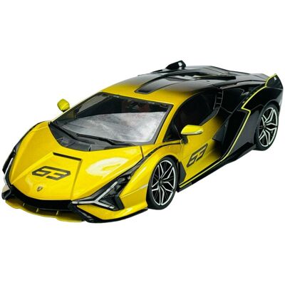 Bburago Lamborghini Sian Fkp 37 Żółty 1:18 11100 Bburago Lamborghini Sian Fkp 37 Żółty 1:18 11100