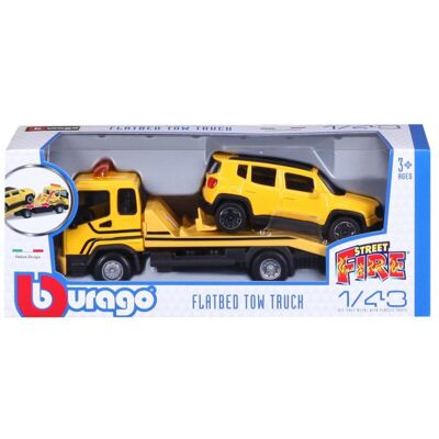 BBurago, laweta Street fire flatbed truck BBurago, laweta Street fire flatbed truck