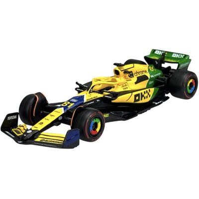Bburago Mclaren Formula 1 Team Mcl38 Gp Monaco #81 Oscar Piastri 38214 1:43 Bburago Mclaren Formula 1 Team Mcl38 Gp Monaco #81 Oscar Piastri 38214 1:43