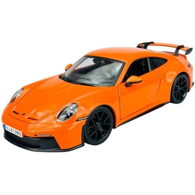 BBURAGO PORSCHE 911 (992) GT3 POMARAŃCZOWY 1:24 21104 BBURAGO PORSCHE 911 (992) GT3 POMARAŃCZOWY 1:24 21104