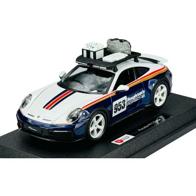 BBURAGO PORSCHE 911 DAKAR 1:24 28029 BBURAGO PORSCHE 911 DAKAR 1:24 28029
