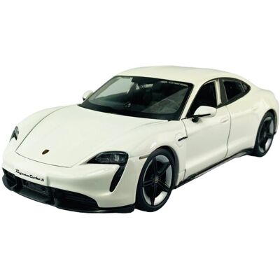 BBURAGO PORSCHE TAYCAN TURBO S BIAŁY 1:24 NOWY METALOWY MODEL 21098 BBURAGO PORSCHE TAYCAN TURBO S BIAŁY 1:24 NOWY METALOWY MODEL 21098