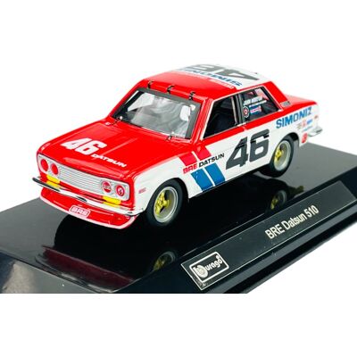 BBURAGO RACE BRE DATSUN 510 38301 1:43 NOWY MODEL + GABLOTKA BBURAGO RACE BRE DATSUN 510 38301 1:43 NOWY MODEL + GABLOTKA
