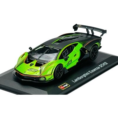 Bburago Race Lamborghini Essenza Scv12 Zielony 1:32 41161 Bburago Race Lamborghini Essenza Scv12 Zielony 1:32 41161