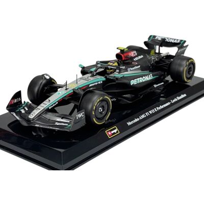 BBURAGO RACE MERCEDES-AMG F1 W15 E PERFORMANCE #44 LEWIS HAMILTON Z GABLOTKĄ 1:24 28063 NOWY MODEL METALOWY BBURAGO RACE MERCEDES-AMG F1 W15 E PERFORMANCE #44 LEWIS HAMILTON Z GABLOTKĄ 1:24 28063 NOWY MODEL METALOWY