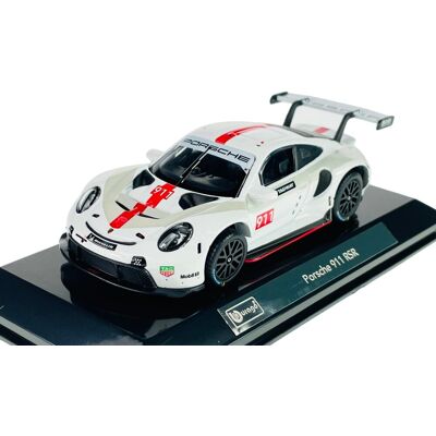 Bburago Race Porsche 911 Rsr 1:43 + Gablotka 38302 Bburago Race Porsche 911 Rsr 1:43 + Gablotka 38302