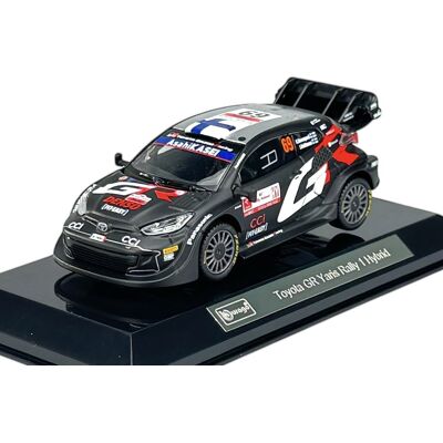 BBURAGO RACE TOYOTA GR YARIS RALLY 1 HYBRID #69 ROVANPERA 1:43 + GABLOTKA BBURAGO RACE TOYOTA GR YARIS RALLY 1 HYBRID #69 ROVANPERA 1:43 + GABLOTKA