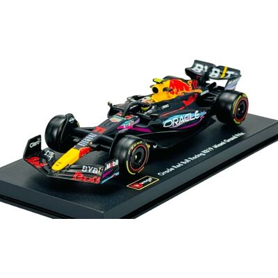 Bburago Red Bull Racing Rb19 #11 Sergio Perez Gp Miami 38083 Z Gablotką 1:43 Bburago Red Bull Racing Rb19 #11 Sergio Perez Gp Miami 38083 Z Gablotką 1:43
