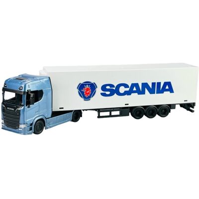BBURAGO SCANIA 770S + PRZYCZEPA NIEBIESKI 1:43 CIĘŻARÓWKA TIR NOWY 31468 BBURAGO SCANIA 770S + PRZYCZEPA NIEBIESKI 1:43 CIĘŻARÓWKA TIR NOWY 31468