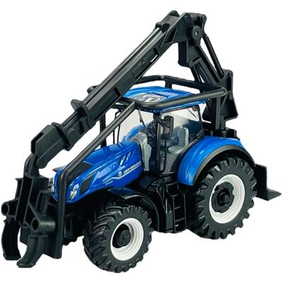 Bburago Traktor New Holland T7.315 Hd Z Ładowarką 31669 Bburago Traktor New Holland T7.315 Hd Z Ładowarką 31669