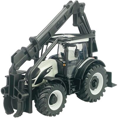 BBURAGO TRAKTOR VALTRA N174 10cm Z ŁADOWARKĄ DO DREWNA 31679 BBURAGO TRAKTOR VALTRA N174 10cm Z ŁADOWARKĄ DO DREWNA 31679