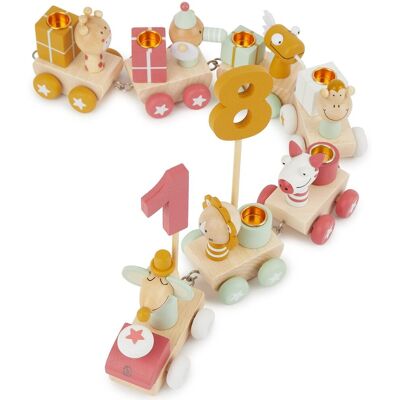 Inny producent Bieco Drewniany pociąg urodzinowy Berry Look 0-99 Lat - Ciągnięcie numeru 31 sztuk, długość ok. 48 cm - Świeca kolejowa dla dzieci - Świece urodzino.. Inny producent Bieco Drewniany pociąg urodzinowy Berry Look 0-99 Lat - Ciągnięcie numeru 31 sztuk, długość ok. 48 cm - Świeca kolejowa dla dzieci - Świece urodzino..