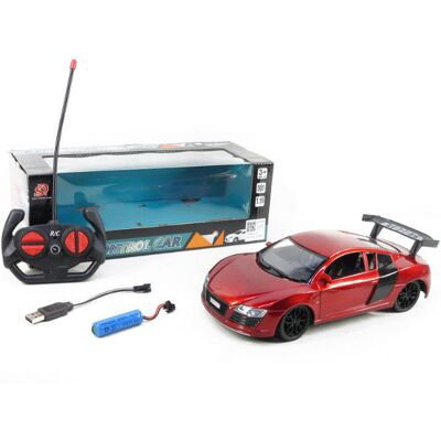 BIGTOYS, Auto na radio z ładowarką, BAR5590 BIGTOYS, Auto na radio z ładowarką, BAR5590