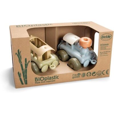 Dantoy Bioplastikowy Pociąg - 21 cm Pastel - Ekologiczna zabawka Dantoy Bioplastikowy Pociąg - 21 cm Pastel - Ekologiczna zabawka