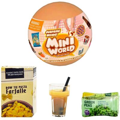 Bizak Mini World Kit Esencial, Cápsulas Con 72 Mini Alimentos P25 - Mini Food Set Bizak Mini World Kit Esencial, Cápsulas Con 72 Mini Alimentos P25 - Mini Food Set