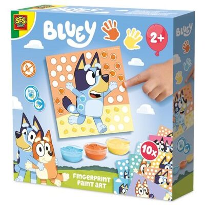 Creative Bluey malowanie palcami Creative Bluey malowanie palcami