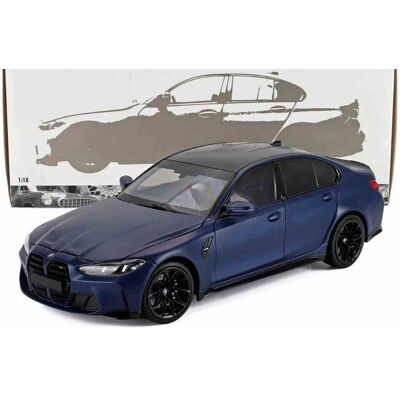 Bmw 3-Series M3 (G80) Matt Blue 2024 ,1:18 Minichamps 110020220 Bmw 3-Series M3 (G80) Matt Blue 2024 ,1:18 Minichamps 110020220