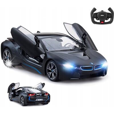 Bmw I8 Rastar Duży Samochód Sterowany 1:14 Auto Rc Otwierane Drzwi Światła Bmw I8 Rastar Duży Samochód Sterowany 1:14 Auto Rc Otwierane Drzwi Światła