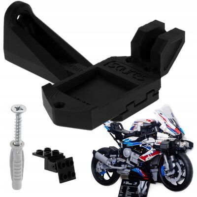 Saures BMW M 1000 RR - 42130 - Uchwyt na ścianę mocowanie na LEGO motocykl Saures BMW M 1000 RR - 42130 - Uchwyt na ścianę mocowanie na LEGO motocykl