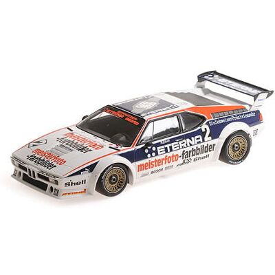 Minichamps Bmw M1 Schnitzer Eterna Meisterphoto Teamn #2 H.j. Stuck Winner Zolder 1982 Minichamps Bmw M1 Schnitzer Eterna Meisterphoto Teamn #2 H.j. Stuck Winner Zolder 1982