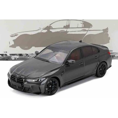 Bmw M3 Grey Metallic 2024 ,1:18 Minichamps 110020221 Bmw M3 Grey Metallic 2024 ,1:18 Minichamps 110020221