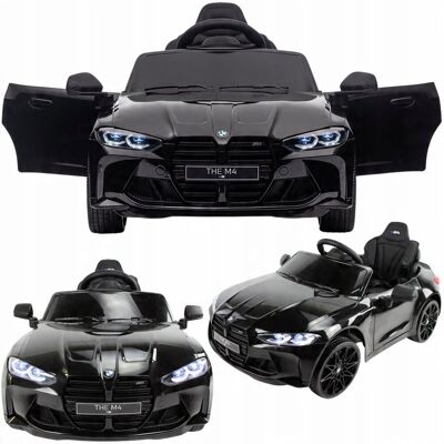 Inny producent BMW M4 Autko na Akumulator Skóra Czarne 12V 10Ah Dwa Najmocniejsze Silniki Inny producent BMW M4 Autko na Akumulator Skóra Czarne 12V 10Ah Dwa Najmocniejsze Silniki