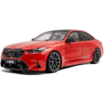 BMW M5 (G90) 2025 model S1814702 Solido 1:18 czerwony BMW M5 (G90) 2025 model S1814702 Solido 1:18 czerwony