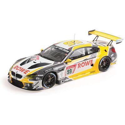 MINICHAMPS - BMW M6 GT3 - Żółty - 1/18 - Odlew metalowy MINICHAMPS - BMW M6 GT3 - Żółty - 1/18 - Odlew metalowy