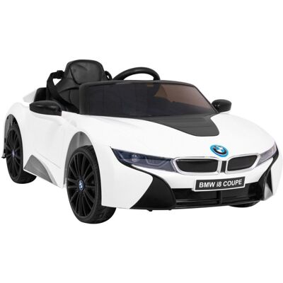Ramiz, pojazd na akumulator, BMW I8, biały Ramiz, pojazd na akumulator, BMW I8, biały