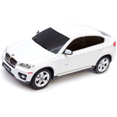 BMW X6 skala 1:24 Rastar 31700 samochód sterowany biały BMW X6 skala 1:24 Rastar 31700 samochód sterowany biały