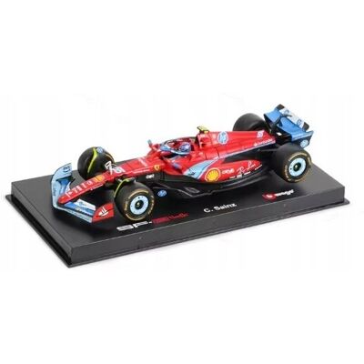 BOLID F1 Ferrari SF-24 GP Miami 2024 Carlos Sainz 1:43 BBURAGO 18-36843 BOLID F1 Ferrari SF-24 GP Miami 2024 Carlos Sainz 1:43 BBURAGO 18-36843