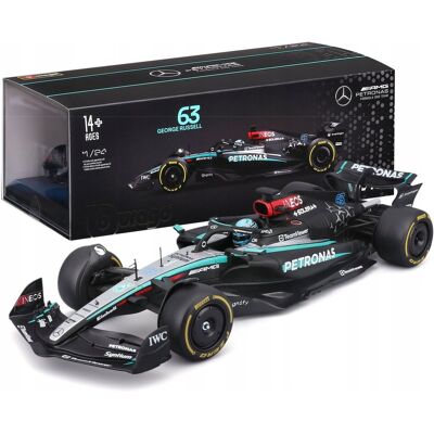 Burago Mercedes GP F1 W15 Model - Odlewany 1:24 Formula 1 Burago Mercedes GP F1 W15 Model - Odlewany 1:24 Formula 1