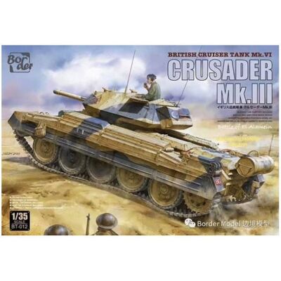 Border Model BT-012 British Cruiser Tank Mk.VI Crusader Mk.III 1/35 Border Model BT-012 British Cruiser Tank Mk.VI Crusader Mk.III 1/35