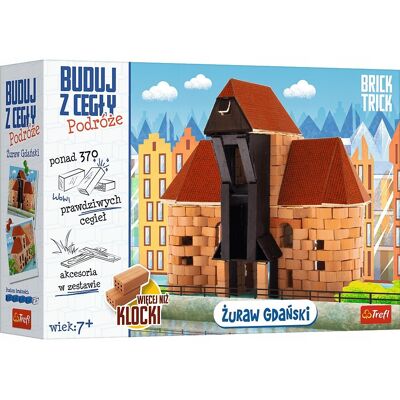 Inny producent BRICK TRICK XL ŻURAW GDAŃSKI ZABAWKA KLOCKI CEGŁY DO BUDOWANIA Inny producent BRICK TRICK XL ŻURAW GDAŃSKI ZABAWKA KLOCKI CEGŁY DO BUDOWANIA