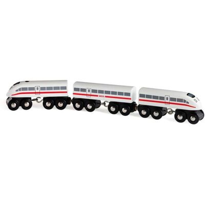 Brio World Wysokiej Prędkości Drewniany Pociąg - Zestaw Torów - Zabawka Pociągowa Brio World Wysokiej Prędkości Drewniany Pociąg - Zestaw Torów - Zabawka Pociągowa