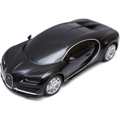 Bugatti Chiron R/C skala 1:24 Rastar 76100 samochód sterowany czarny Bugatti Chiron R/C skala 1:24 Rastar 76100 samochód sterowany czarny
