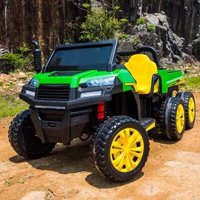 RAMIZ BUGGY 6 KOŁOWY DLA 2 DZIECI, WYWROTKA, MIĘKKIE KOŁA, MIEKKIE SIEDZENIE, NAJMOCNIEJSZA WERSJA/A730-2 Farmer Truck 4x4 RAMIZ BUGGY 6 KOŁOWY DLA 2 DZIECI, WYWROTKA, MIĘKKIE KOŁA, MIEKKIE SIEDZENIE, NAJMOCNIEJSZA WERSJA/A730-2 Farmer Truck 4x4