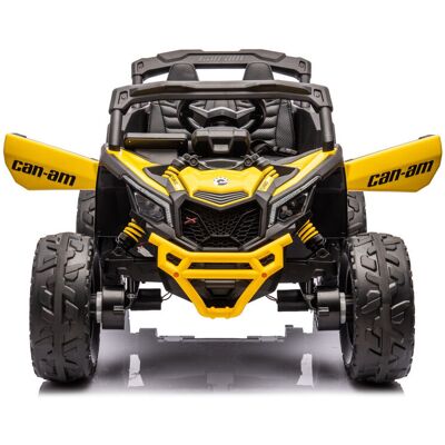 Inny producent BUGGY CAN AM MAVERICK TURBO RR 4 Silniki Żółty Auto na akumulator Inny producent BUGGY CAN AM MAVERICK TURBO RR 4 Silniki Żółty Auto na akumulator