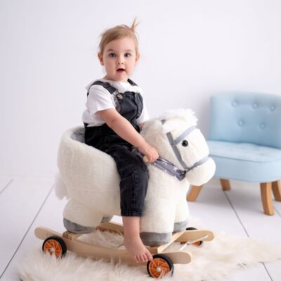 Happy Hippo Bujak Jeździk na biegunach Konik 2w1! Zabawka dla dzieci gumowe kółka Interaktywna zabawka z polskimi dźwiękami Zabawka dla dzieci 12m+ Pr.. Happy Hippo Bujak Jeździk na biegunach Konik 2w1! Zabawka dla dzieci gumowe kółka Interaktywna zabawka z polskimi dźwiękami Zabawka dla dzieci 12m+ Pr..