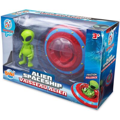 BUKI Statek kosmiczny UFO z kosmitą BUKI Statek kosmiczny UFO z kosmitą